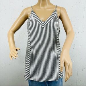COA Women's Size 2 Striped Ribbed Tank Top NEW